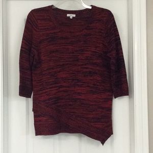 3/4 length sleeve lightweight sweater.